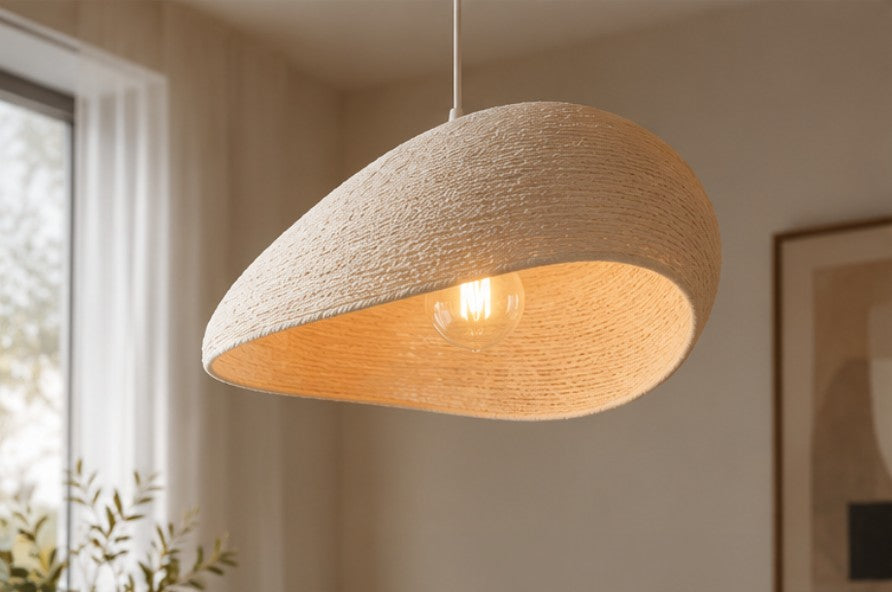 Handgemaakte Hanglamp Jute – Naturel